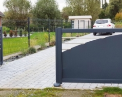Portail battant design