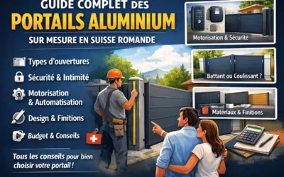 Portail aluminium sur mesure