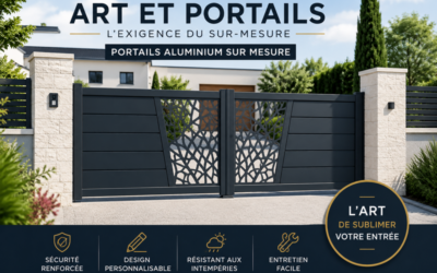 Portail aluminium sur mesure Suisse
